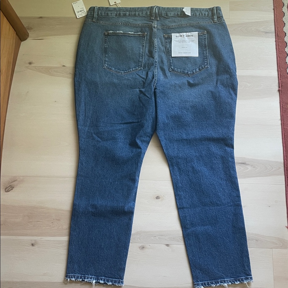NWT-Good American Good Classic Jeans- Size 18 - Picture 8 of 8